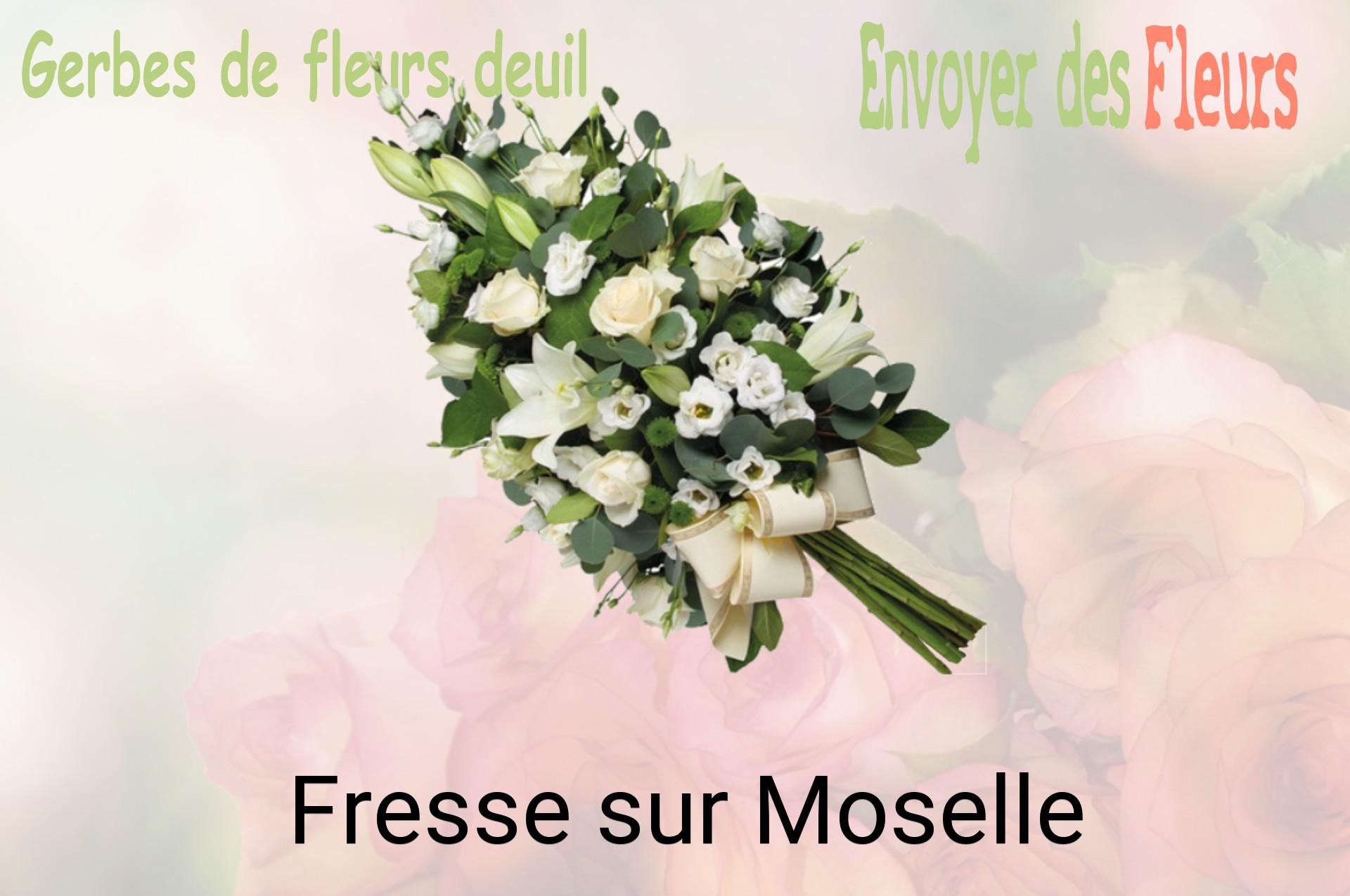 Gerbe de fleurs de deuil livrée à Fresse-sur-Moselle